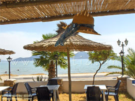 Μεθώνη Μεσσηνίας, Η παραλία