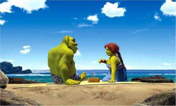 Shrek 2: Shrek and Fiona