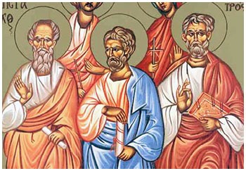 Άγιοι Πούδης, Αρίσταρχος και Τρόφιμος οι Απόστολοι
