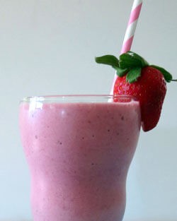 Milkshake φράουλα
