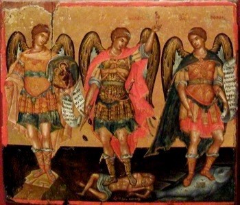 Οι Παμμέγιστοι Ταξιάρχες Μιχαήλ και Γαβριήλ – Η Σύναξη των Αρχαγγέλων και των Ουρανίων Σωμάτων