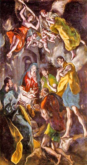 Γέννηση του Χριστού, El Greco