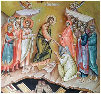 Η Ανάσταση στη βυζαντινή τέχνη