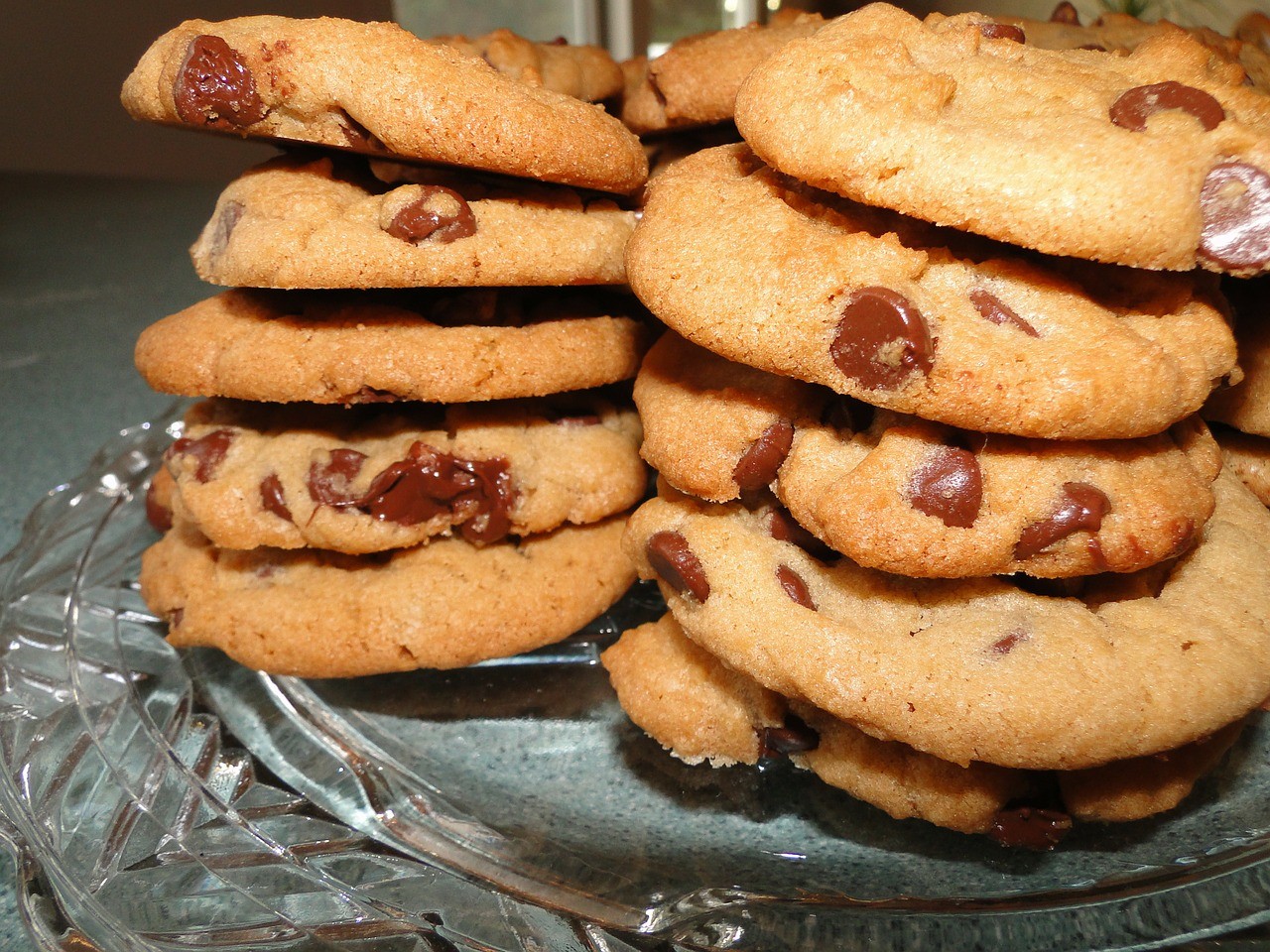Μπισκοτάκια με σοκολάτα (chocolate chips cookies)