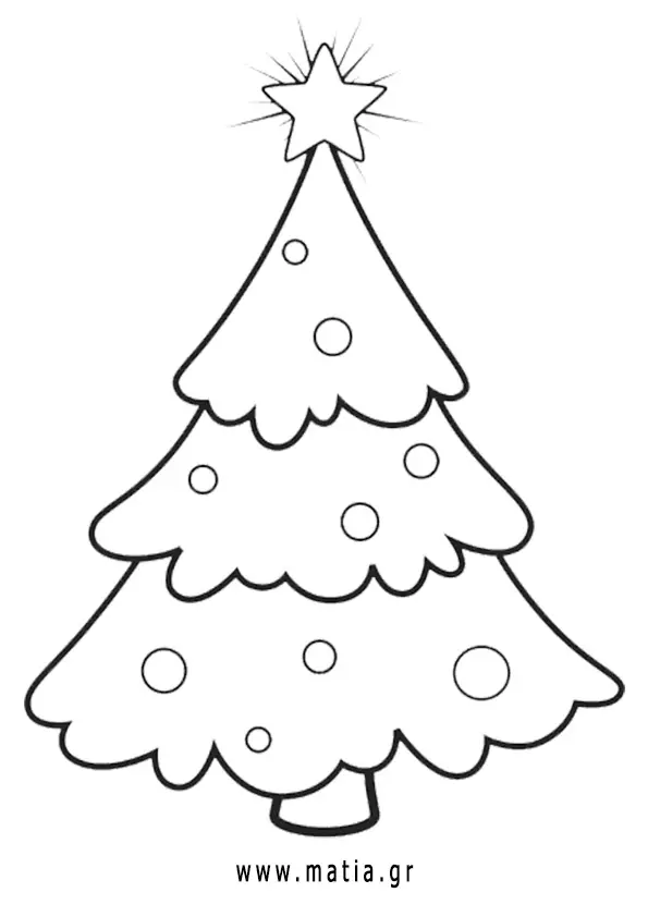 Χριστουγεννιάτικο δέντρο – Color me – Χρωμάτισέ με