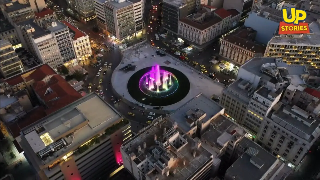 Η νέα Πλατεία Ομονοίας από ψηλά με Drone