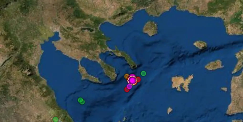 Σεισμός στο Άγιο Όρος. 46 σεισμικές δονήσεις το τελευταίο 24ωρο