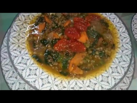 Φακές με σπανάκι σούπα, από τον Γέροντα Παρθένιο